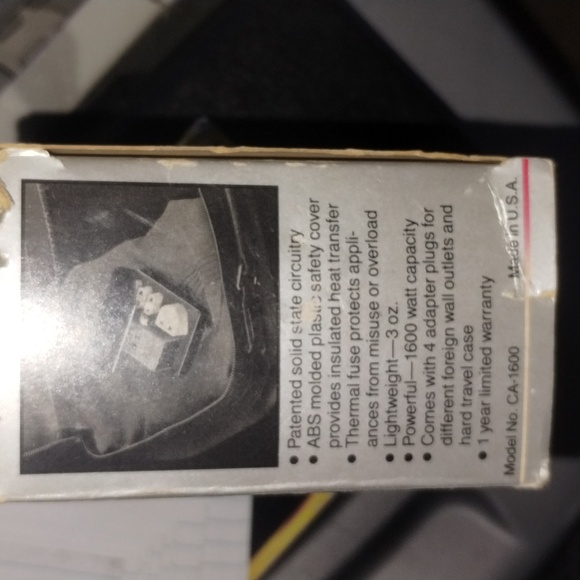 Foreign electricity converter kit - Picture 4 of 4